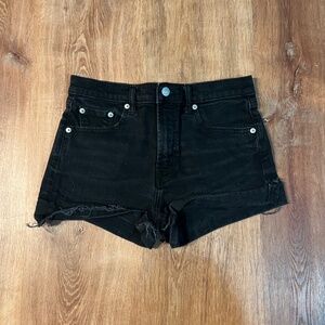 Black GAP Denim Shorts